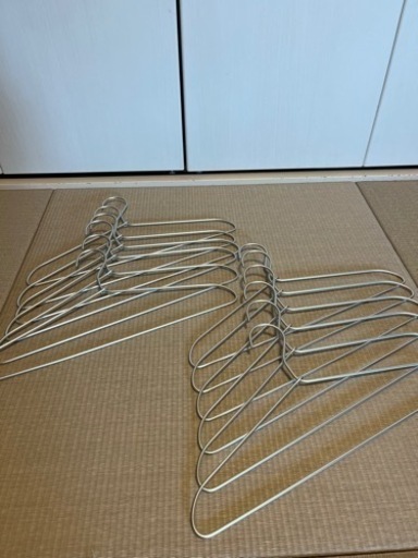 【お取引き中】無印良品　アルミハンガー12本セット