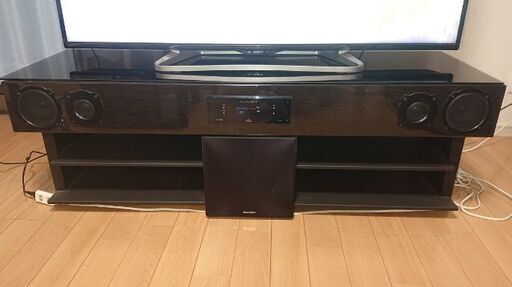 55型AQUOS薄型テレビ(LC-55W30)＋SHARPシアターラックシステム(AN-ACX2) 55型AQUOS薄型テレビ(LC-55W30)＋SHARPシアターラックシステム(AN-ACX2