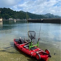 【カヤック】　釣り　マリンスポーツ