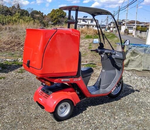 ホンダ ジャイロキャノピー TA03-131 後期モデル 走行約25900km T'sリヤボックス付き ホンダ ジャイロキャノピー TA03-131 後期モデル 走行約25900km T's