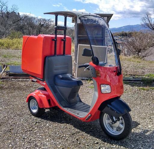 ホンダ ジャイロキャノピー TA03-131 後期モデル 走行約25900km T'sリヤボックス付き