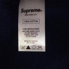 Supreme トレーナー　ネイビーボックスロゴ　美品Sサイズ

