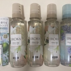 【新品・未使用】フレアフレグランス IROKA 柔軟剤 4本セッ...