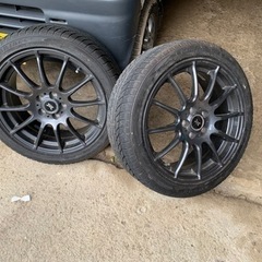 17インチ　タイヤホイール　引き取り限定