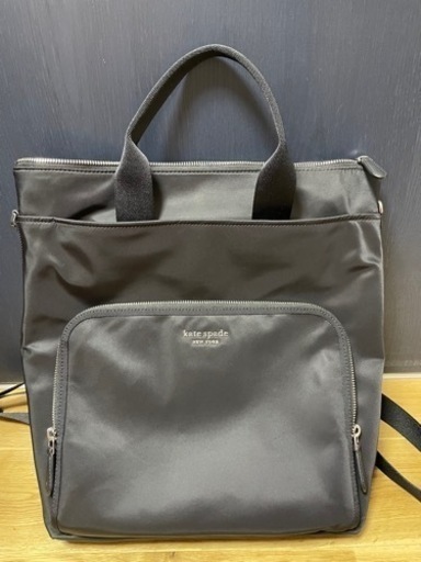【美品】ケイトスペードニューヨーク　3WAYリュック\u0026ショルダー\u0026トート