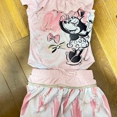 【110cm】Disneyミニー　女の子用水着