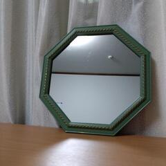 八角形の鏡　 ミラー/鏡