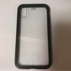 ガラスマグネットカバーiphone x  xsケース