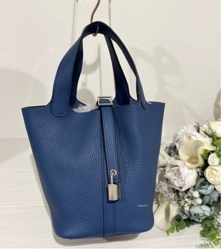 ◆新品未使用正規品◆エルメス　ピコタンpm 18 ブルー