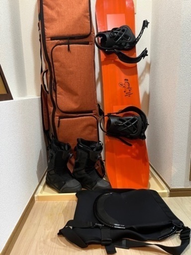 O4 BATALEON 154cm メンズスノーボードセット バタレオン スノーボード