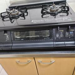 【美品】ガスコンロ　生活雑貨 調理器具 ガステーブル