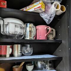 【1年使用の美品, 定価13万】ニトリ キッチンボード (Nポスティア120KB BK）