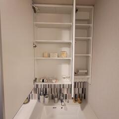 JKG03①◆ツインボウル洗面化粧台・ミラーキャビネット☆幅1650☆展示品☆タカラスタンダード◆