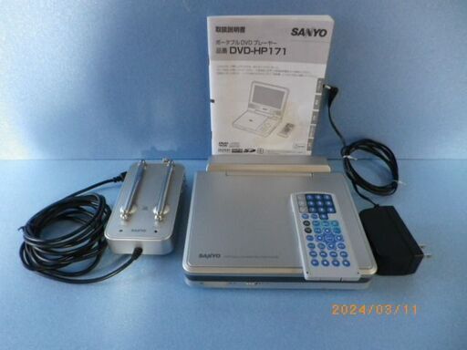 SANYO ﾎﾟｰﾀﾌﾞﾙDVDﾌﾟﾚｰﾔｰ