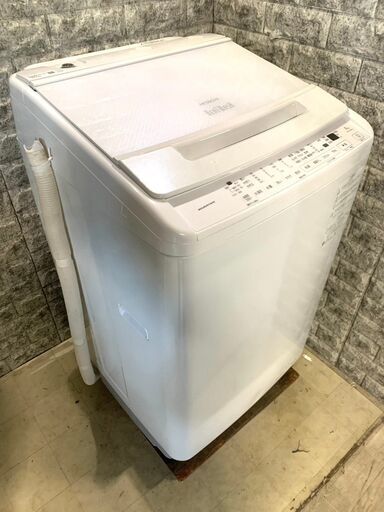 美品★大阪送料無料★3ヶ月保証付き★洗濯機★2022年★日立★8.0㎏★BW-V80HE2★S-600