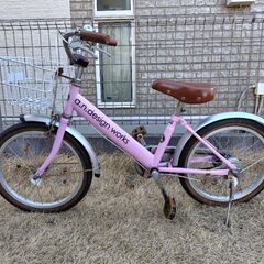 【引渡し者決定】自転車　１８インチ　ピンク