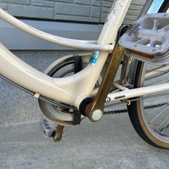 自転車 シティサイクル 26インチ チャイルドシート 新品レインカバー付き