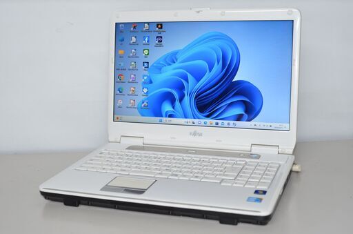 中古良品ノートパソコン 富士通 AH45/DC Windows11+office core i5-480M/メモリ8GB/HDD750GB/15.6インチ/USB3.0/無線内蔵/DVDマルチ/テンキ