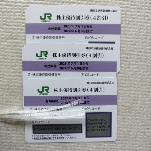 株主優待　東日本旅客鉄道株式会社