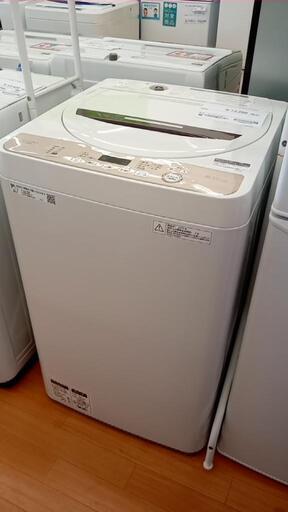 ★ジモティ割あり★ SHARP　洗濯機　19年製　6.0kg　クリーニング済　YJ1913