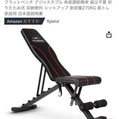 FLYBIRD ベンチとディップススタンド（メーカー不明）