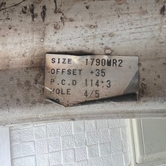 シュティッヒ ワーク 17インチ 9J？ 2本