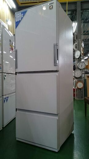 【愛品倶楽部柏店】シャープ 2022年製 350L 冷蔵庫 SJ-GW35H-W