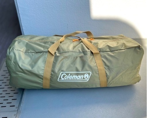 【未使用キャンプ用品】Coleman ラウンドスクリーン2ルームハウス スタートパッケージ オリーブ×コヨーテ