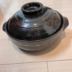 大きな土鍋