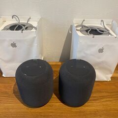 ☆HomePod スペースグレー 第一世代 2台☆