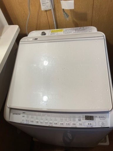 洗濯機　日立洗濯乾燥機　2022年式　美品　8キロ