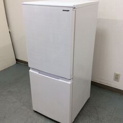 （3/29受渡済）JT8418【SHARP/シャープ 2ドア冷蔵...