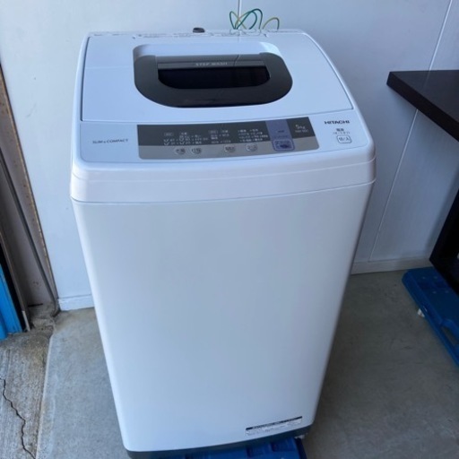洗浄済み HITACHI 洗濯機 5kg NW-50C 2019年製　t0974
