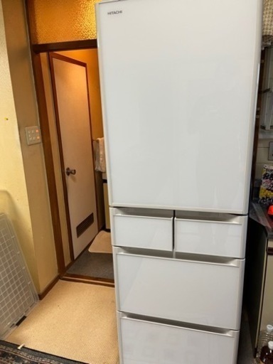【2019年製】日立401L  5ドア冷凍冷蔵庫　R-S40K