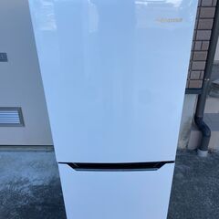 【糸島市限定 送料無料】冷蔵庫 2ドア 130L 右開き ハイセ...