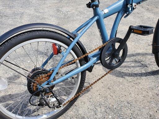 【決まりました】折り畳み自転車　空気入れ付き