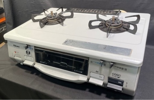 パロマ ガスコンロ 都市ガス 14年製 J0-801V-L 調理器具 ガステーブル 0527-27