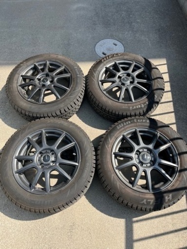 スタッドレス タイヤホイルセット 22年製　175/65/15