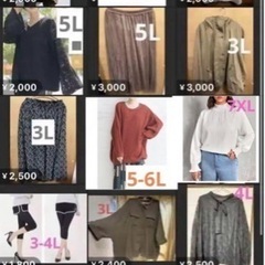 大きいサイズの服まとめ売り14着