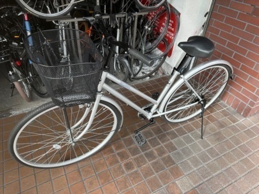★美品★27インチ　軽快車　シルバー