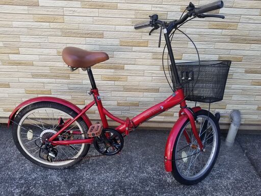 中古自転車 6段変速 20インチ ライト無し 軽整備済み 防犯登録対応 町田市 相模原市 MM172