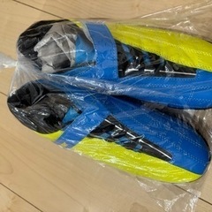 【値下げ】ボーイズサッカーデザインスニーカー(靴ひもゴムタイプ)...