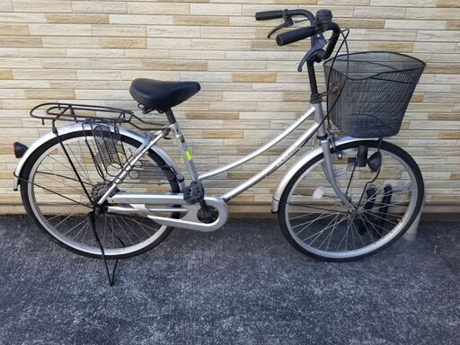 中古自転車 変速無し 24インチ ブロックダイナモ 軽整備済み 防犯登録対応 町田市 相模原市 MM175