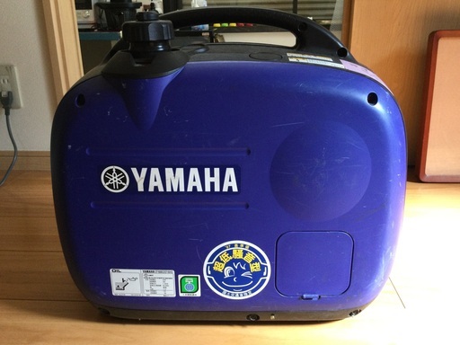 インバーター発電機YAMAHA EF16His 携帯ガソリン缶付き