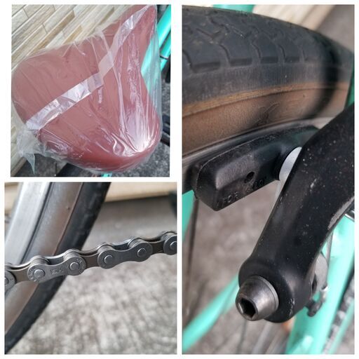 中古自転車 6段変速 430MM クロスバイク 軽整備済み 防犯登録対応 町田市