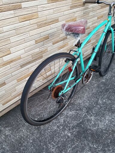 中古自転車 外装3×8 430ｍｍ クロスバイク 軽整備済み 防犯登録対応 町田市 相模原市041MM 中古自転車 外装3×8 430mm クロスバイク 軽整備済み 防犯登録対応