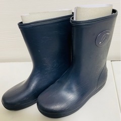 【familiar】長靴 レインブーツ 紺色 17.0