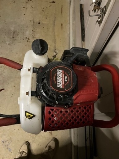 エンジン掘削機 アースオーガ SED360s - ストーブ 