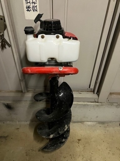 エンジン掘削機 アースオーガ SED360s - ストーブ 