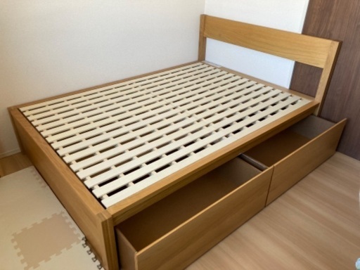 楽天市場】ダブル 無印 ベッドフレームの通販 | MUJI 無印良品 木製